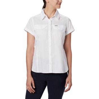 Columbia Ženske Košulje - Silver Ridge Lite Short Sleeve Bijele | ODHX-87354